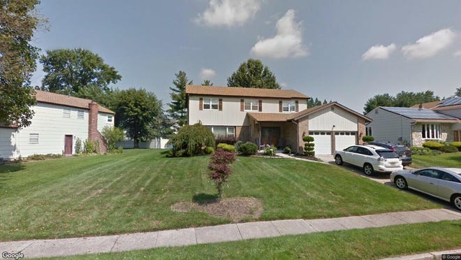 This Google Street View image shows the approximate location of 231 Sandringham Road in Cherry Hill. The property at this address changed hands in May 2019, when Alex T Snyder and Elizabeth S Thomas bought the property from Carmen and Ashley Imbalzano for $382,500.