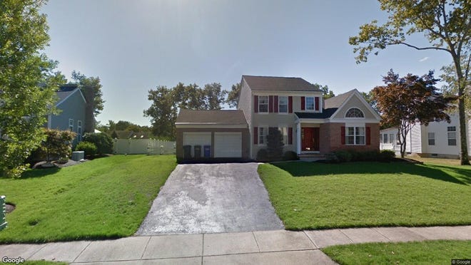This Google Street View image shows the approximate location of 162 Grande Woodlands Way in Toms River. The property at this address changed hands in June 2019, when Shalom A and Atara E Benguigui bought the property from David J and Dorothy S Shepard for $425,000.