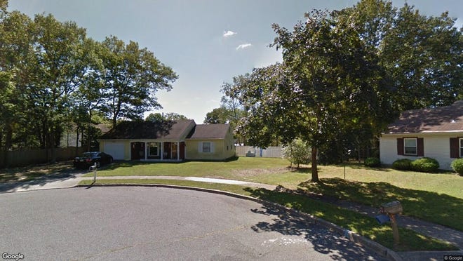 This Google Street View image shows the approximate location of 3 Sandalwood Court in Barnegat. The property at this address changed hands in June 2019, when Tianna Arias and Shane Bowles bought the property from Tracey L Smith and Willard Smith III for $195,000.