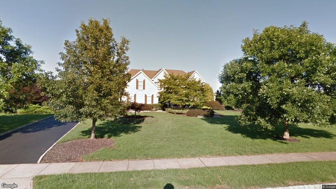 This Google Street View image shows the approximate location of 34 Vanderveer Drive in Montgomery. The property at this address changed hands in May 2019, when Kartik and Rajan S Umamaheswaran bought the property from Michael A and Esther O Kuyinu for $835,000.