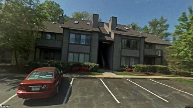 This Google Street View image shows the approximate location of 1821 The Woods Ii in Cherry Hill. The property at this address changed hands in July 2019, when new owners bought the property for $134,900.