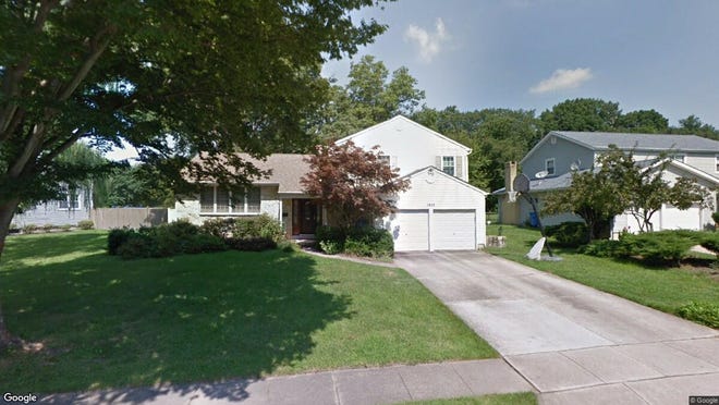 This Google Street View image shows the approximate location of 1503 Squire Lane in Cherry Hill. The property at this address changed hands in July 2019, when new owners bought the property for $359,000.