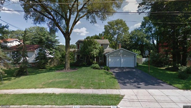 This Google Street View image shows the approximate location of 623 Bamford Road in Cherry Hill. The property at this address changed hands in June 2019, when new owners bought the property for $275,000.
