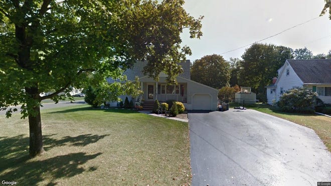 This Google Street View image shows the approximate location of 1 Baxter Place in Pequannock. The property at this address changed hands in June 2019, when new owners bought the property for $545,000.