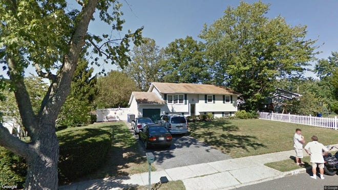 This Google Street View image shows the approximate location of 1572 Deer Hollow Drive in Toms River. The property at this address changed hands in July 2019, when new owners bought the property for $320,000.