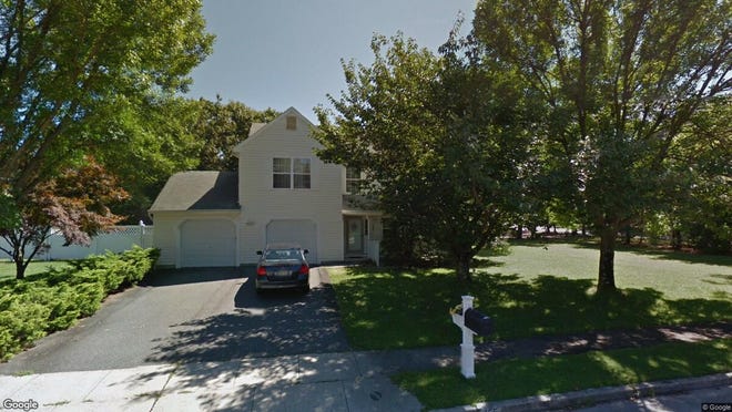 This Google Street View image shows the approximate location of 155 Blue Sea Lane in Toms River. The property at this address changed hands in July 2019, when new owners bought the property for $287,000.