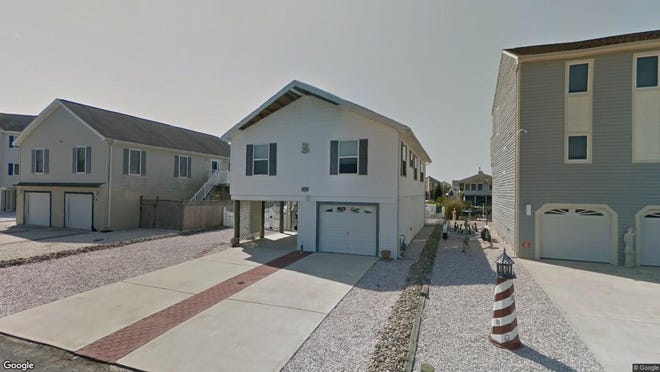 This Google Street View image shows the approximate location of 12 S. Baltimore Drive in Little Egg Harbor. The property at this address changed hands in July 2019, when new owners bought the property for $238,000.