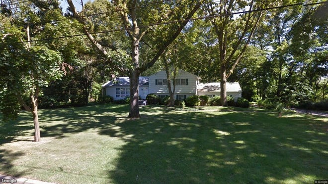 This Google Street View image shows the approximate location of 25 Lennox Drive in Tinton Falls. The property at this address changed hands in August 2019, when new owners bought the property for $469,900.