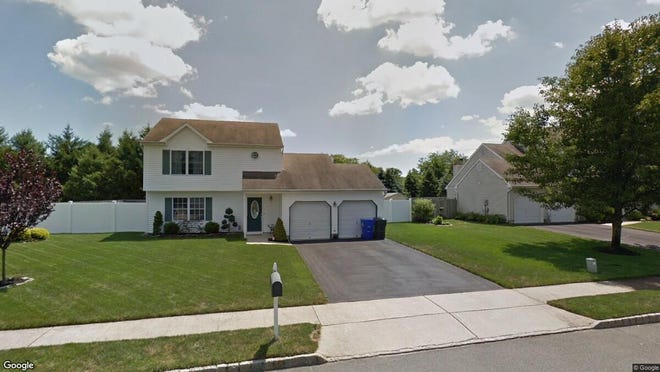 This Google Street View image shows the approximate location of 19 Evelyn Court in Brick. The property at this address changed hands in August 2019, when new owners bought the property for $359,900.