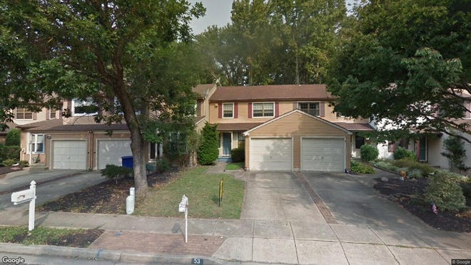 This Google Street View image shows the approximate location of 51 Farnwood Road in Mount Laurel. The property at this address changed hands in August 2019, when new owner bought the property for $218,000.