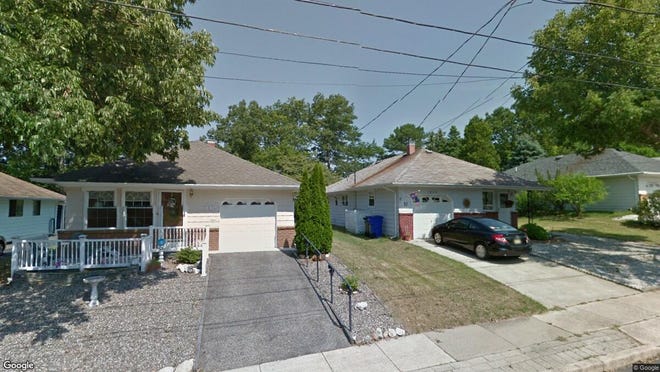 This Google Street View image shows the approximate location of 1840 Mt Juliano Lane in Toms River. The property at this address changed hands in August 2019, when new owners bought the property for $112,000.