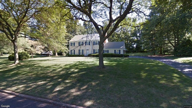 This Google Street View image shows the approximate location of 90 White Pine Drive in Colts Neck. The property at this address changed hands in July 2019, when new owner bought the property for $550,000.
