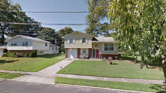 This Google Street View image shows the approximate location of 5 Jeffrey Lane in Cinnaminson. The property at this address changed hands in October 2019, when new owners bought the property for $255,000.