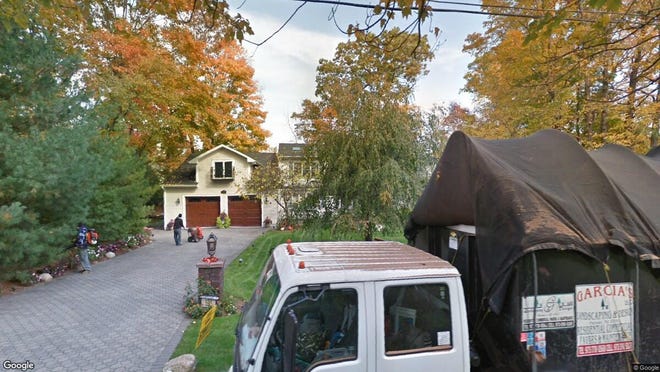 This Google Street View image shows the approximate location of 591 Spruce Lane in Franklin Lakes. The property at this address changed hands in September 2019, when new owners bought the property for $860,000.
