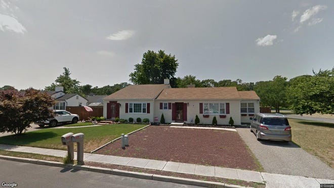 This Google Street View image shows the approximate location of 570 Constable Place in Toms River. The property at this address changed hands in November 2019, when new owners bought the property for $174,000.