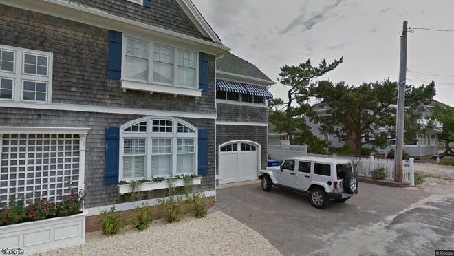 This Google Street View image shows the approximate location of 26 Sand Dune Lane in Toms River. The property at this address changed hands in October 2019, when new owners bought the property for $2,075,000.