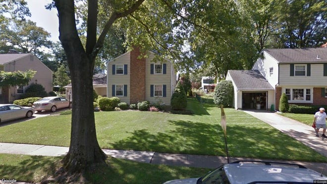 This Google Street View image shows the approximate location of 115 Pearl Croft Road in Cherry Hill. The property at this address changed hands in October 2019, when new owner bought the property for $215,000.