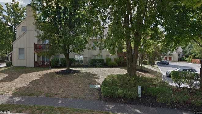 This Google Street View image shows the approximate location of 124 Woodlake Drive in Evesham. The property at this address changed hands in December 2019, when new owner bought the property for $170,000.