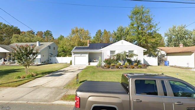 This Google Street View image shows the approximate location of 67 Blanchard Road in Evesham. The property at this address changed hands in January 2020, when new owners bought the property for $258,000.