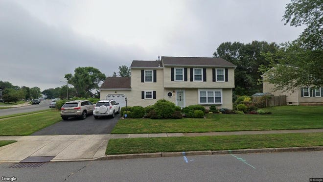 This Google Street View image shows the approximate location of 614 Weston Drive in Toms River. The property at this address changed hands in December 2019, when new owner bought the property for $340,000.