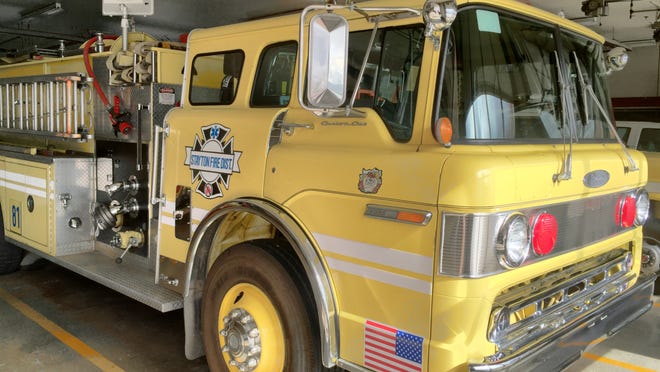 This 25 year old fire truck, along with a 27-year-old wild-land fire truck, are two vehicles Stayton Fire District hopes to replace. The district is placing a bond before voters on the May ballot.