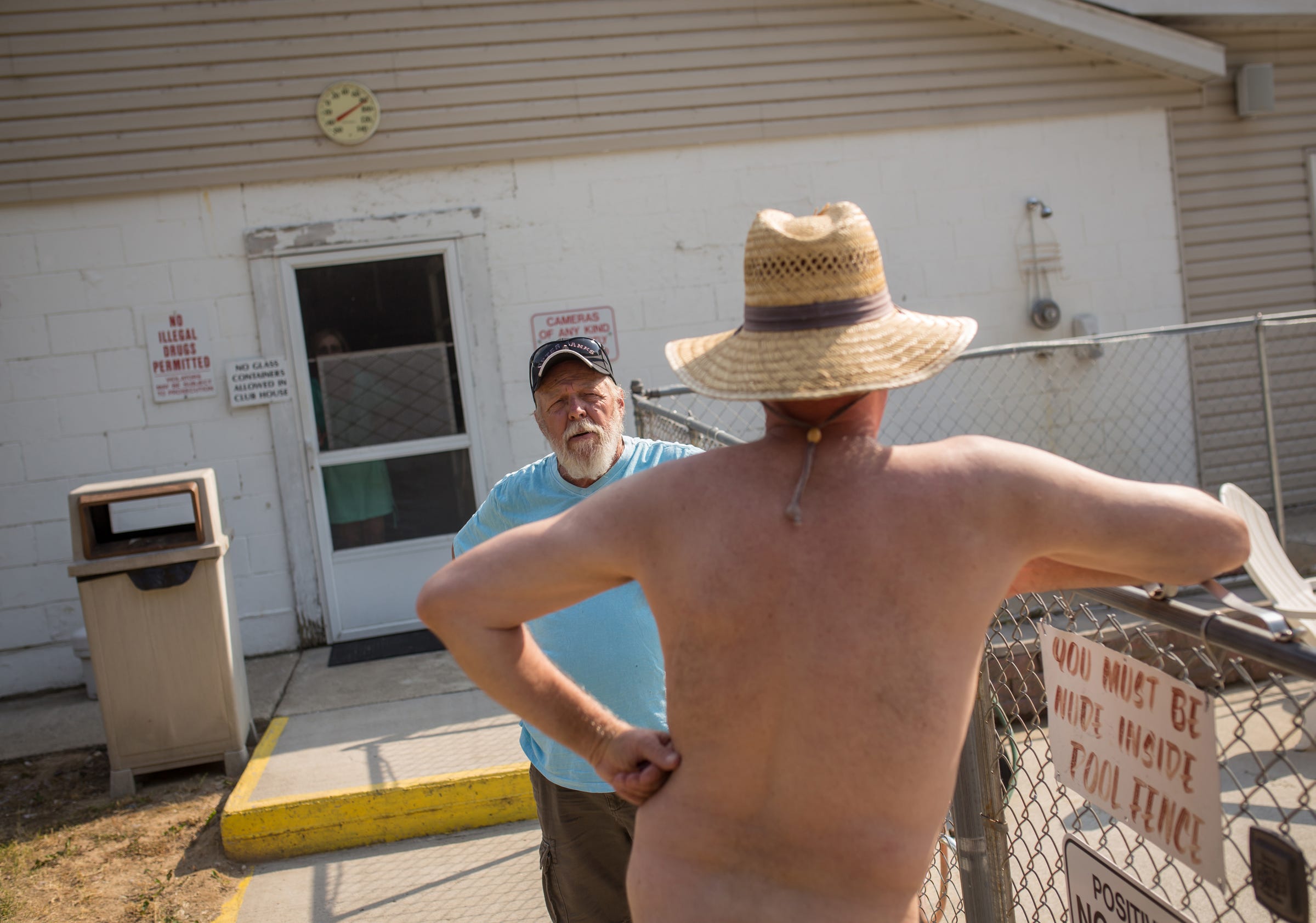 At this Michigan campground, nudity is just a way of life