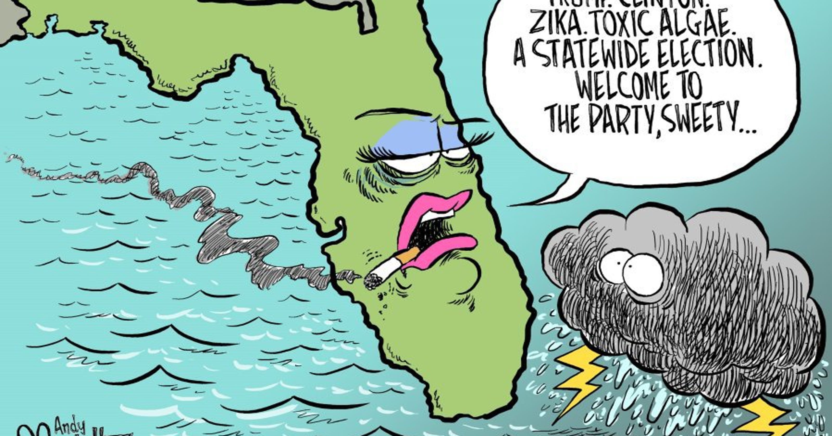 Cartoon: Florida problems