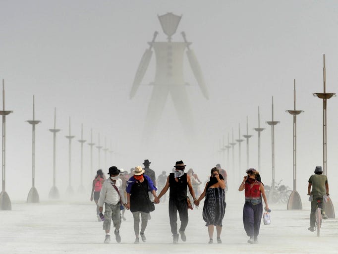 13 Stunning Images From Burning Man Festival 