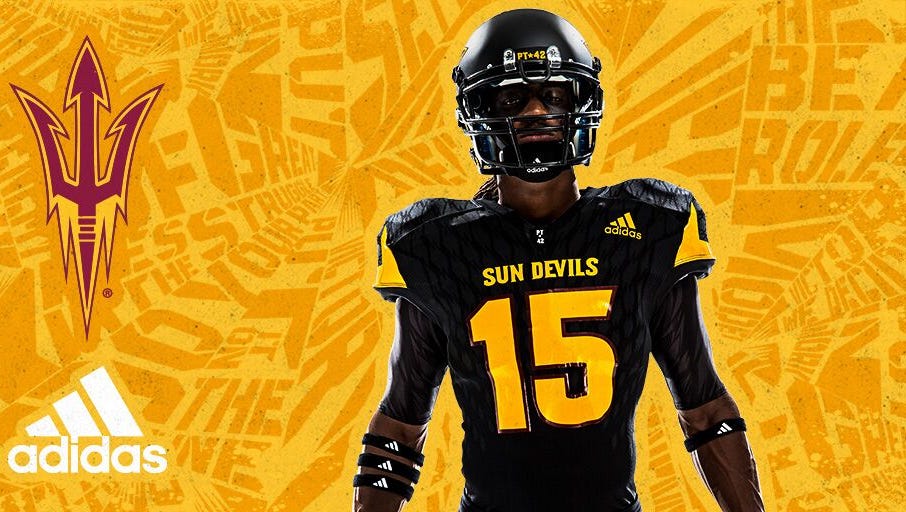 The is over: ASU football unveils Adidas