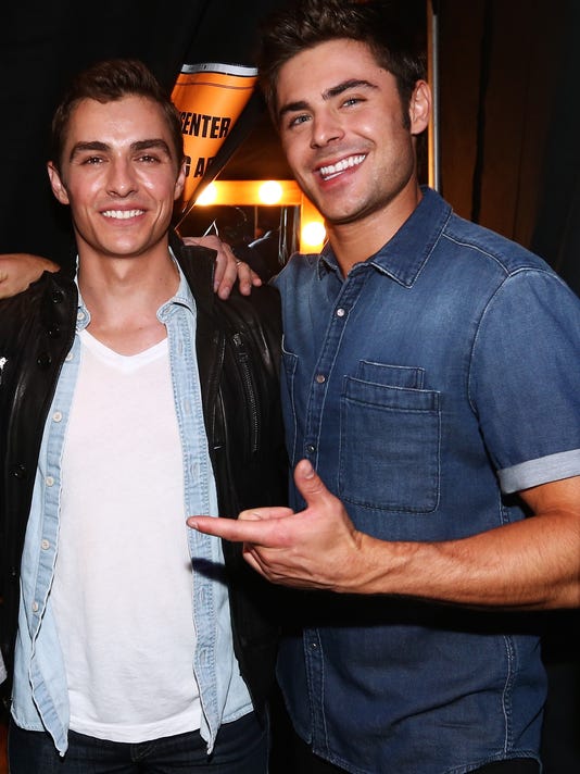 James Franco My little brother Dave is dating Zac Efron