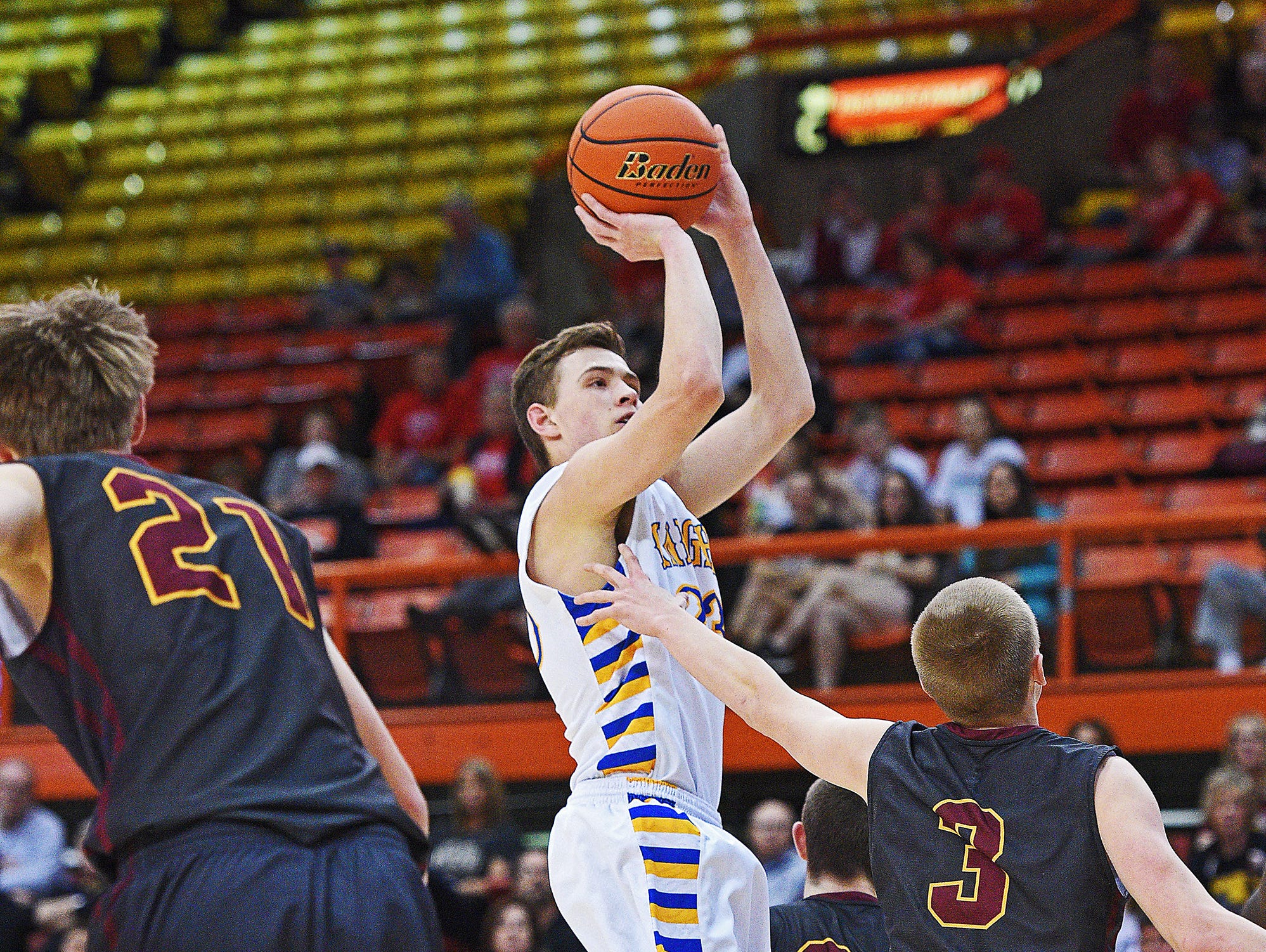 Costello Leads O Gorman Boys Past Upset Minded Tigers Usa Today