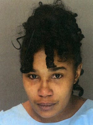 This undated photo provided by the Dauphin County Judicial Center in Harrisburg, Pa., shows Shayla Pierce, arrested Thursday, Jan. 18, 2018. Law enforcement officers serving an arrest warrant were handcuffing Pierce on the first floor of a home Thursday when a man began firing from the second floor, killing Deputy U.S. Marshal Christopher David Hill and injuring a police officer, authorities said, before the gunman was shot to death by police when he exited the home. The U.S. attorney's office identified the shooter as Kevin Sturgis, of Philadelphia, but did not say what the relationship was between Pierce and the gunman.