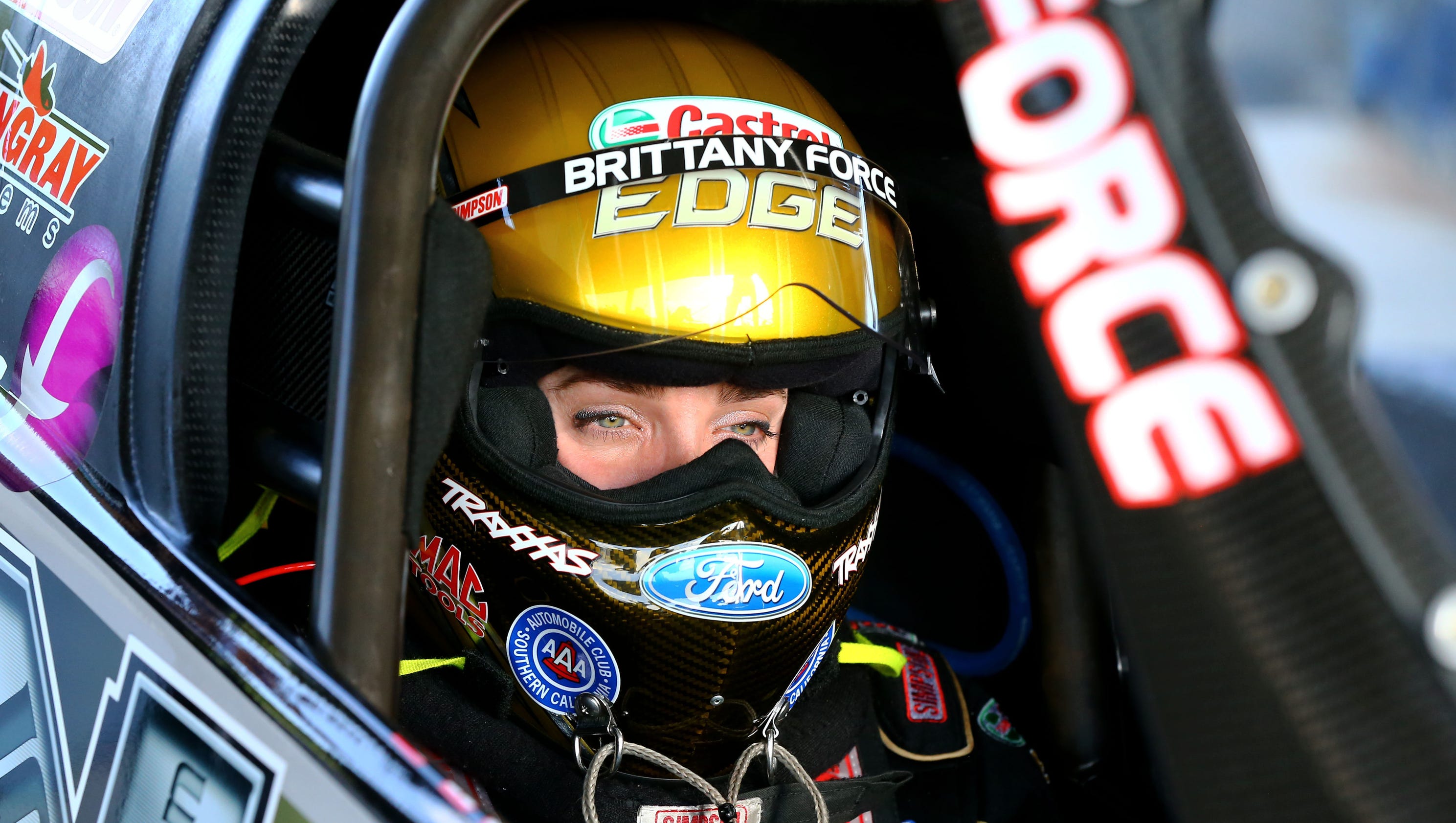 NHRA Top Fuel dragster Brittany Force