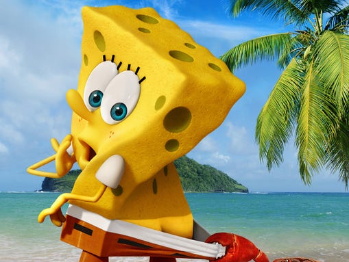 Exclusive peek at SpongeBob in 'Sponge Out of Water'