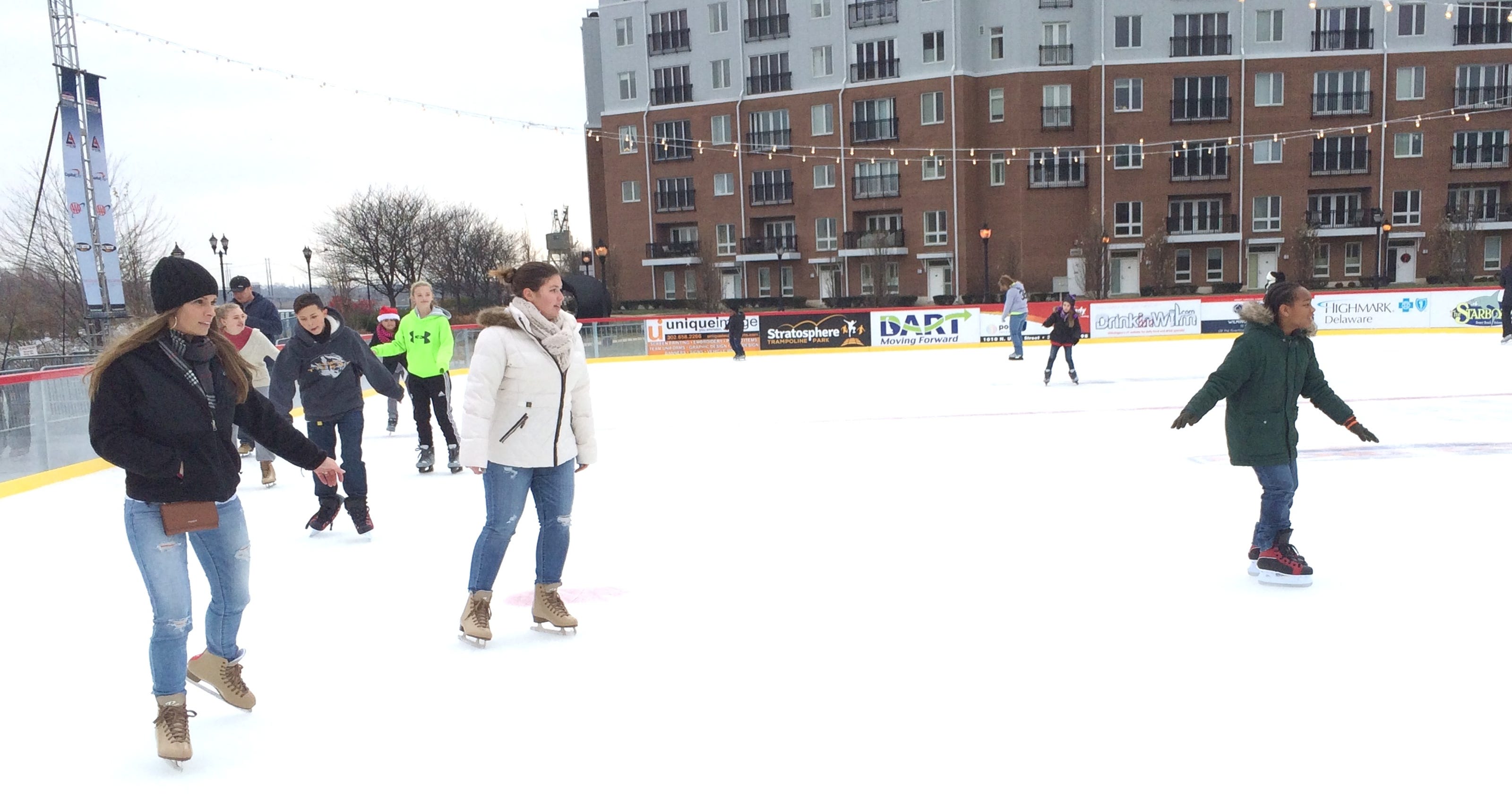 Riverfront ice skating rink opens Friday