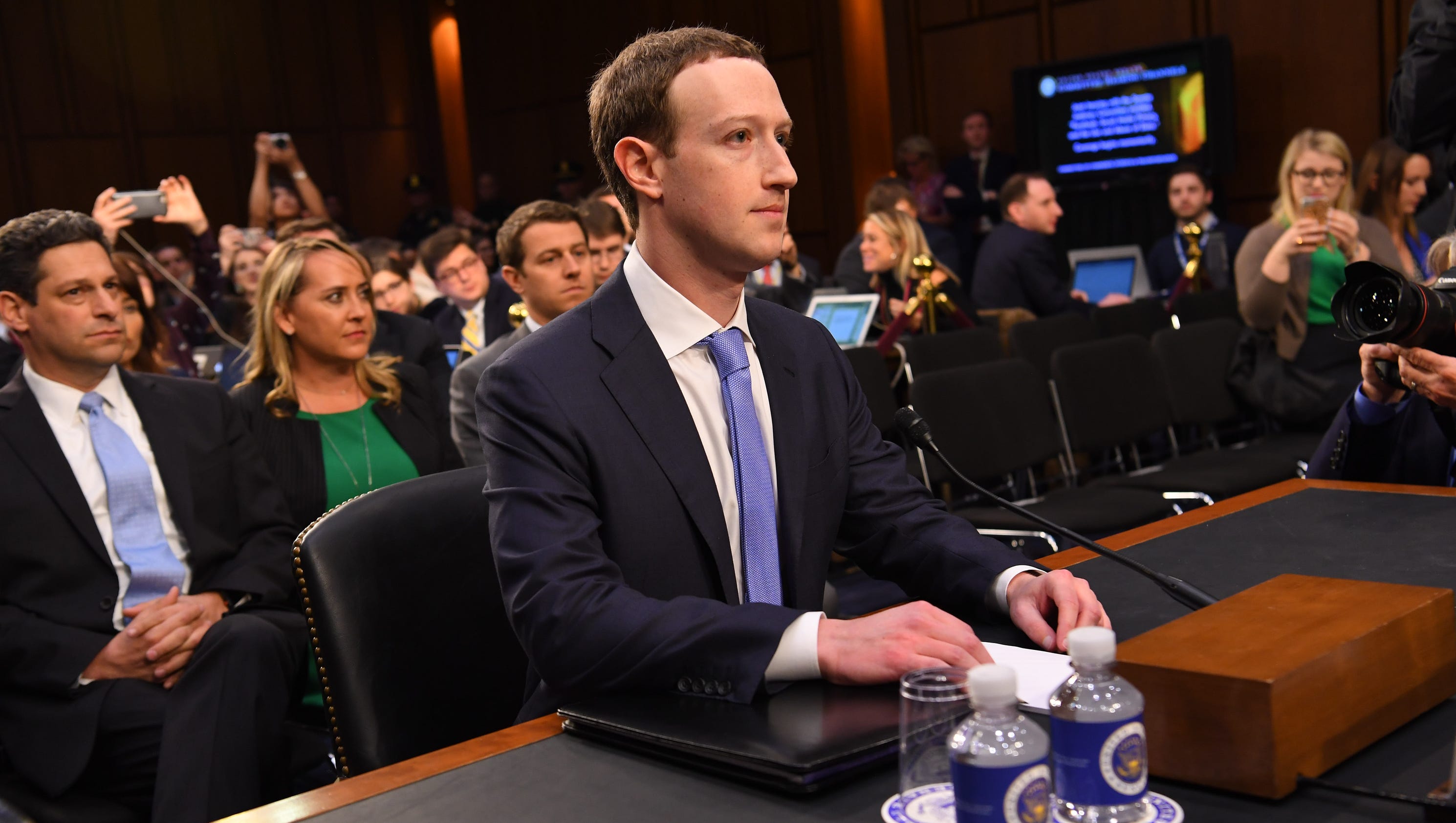 Facebook CEO Mark Zuckerberg testifies before Congress