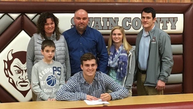 Swain County senior Jordan Cody has signed to play college football for Mars Hill.