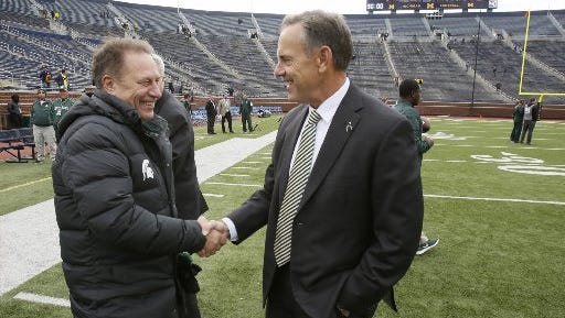 Tom Izzo and Mark Dantonio have give Michigan State fans a lot to smile about.