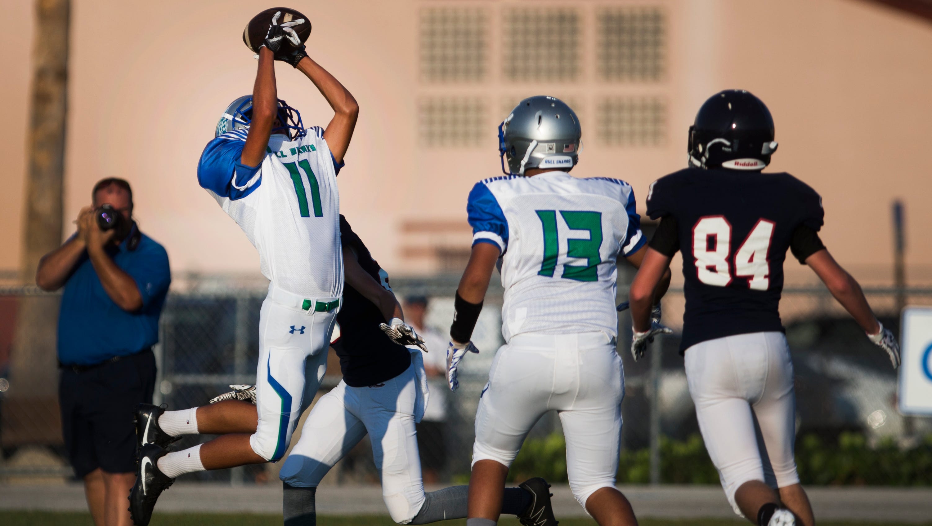Bonita Drops First Ever Football Game Losing To Estero Freshmen
