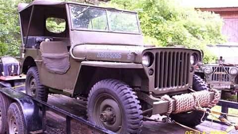 Richard Libby of the Booneville area restored this 1943 Ford GPW "jeep" to its original condition between 2006 and 2008.