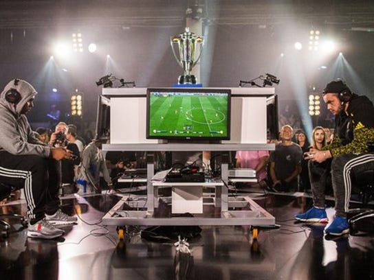 Electronic Arts' FIFA 17 Ultimate Team Championship Series in Berlin, Germany