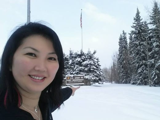 Entertaining the troops: On tour with pool pro Jeanette Lee