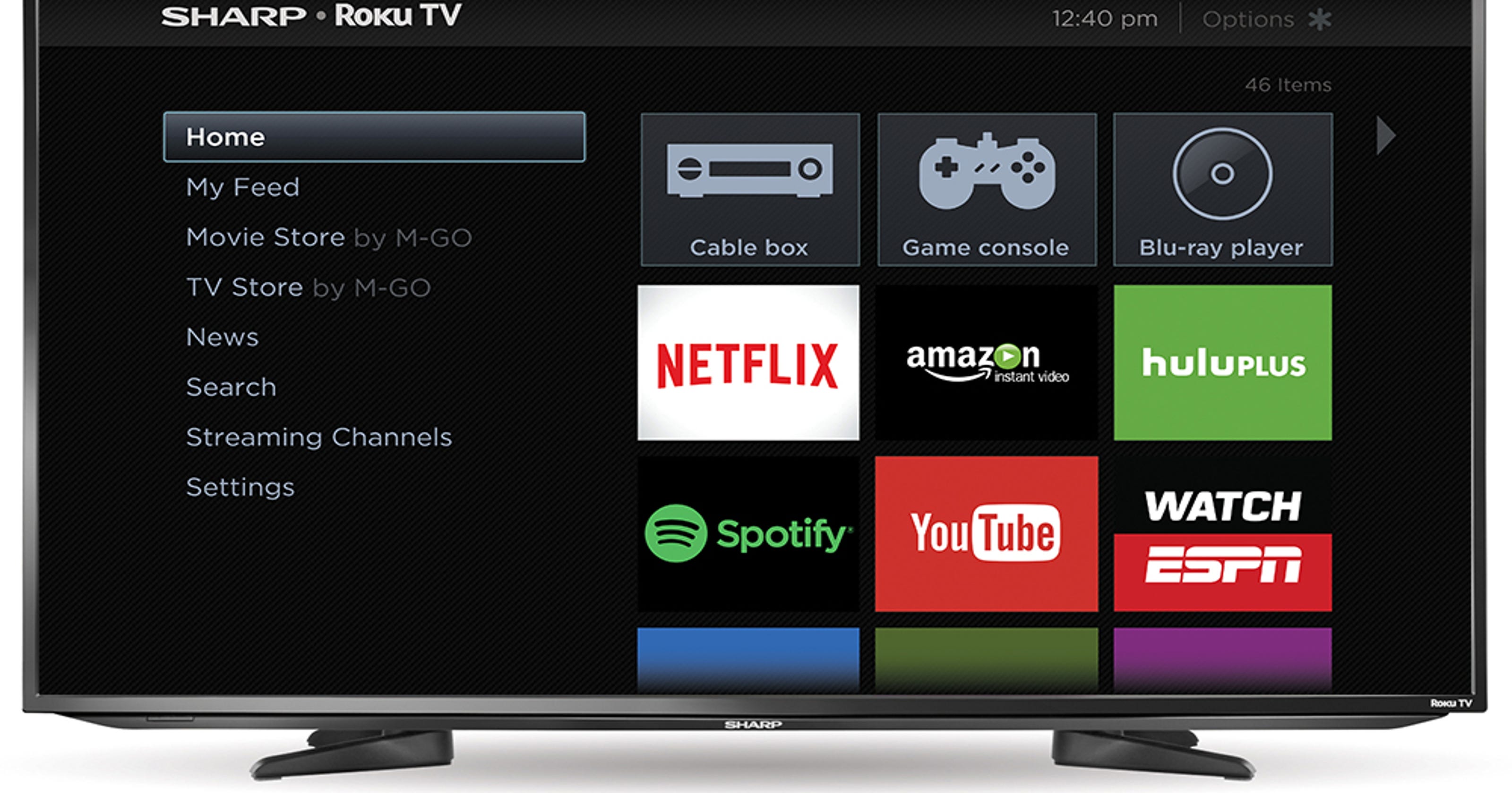 Roku expands lineup of custom TVs, adds Sharp