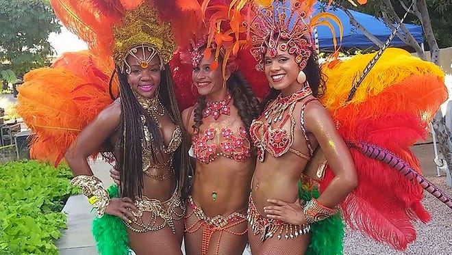 The lineup for the Brazilian Day Arizona Festival includes the Phoenix-based Sambaz Dancers. 