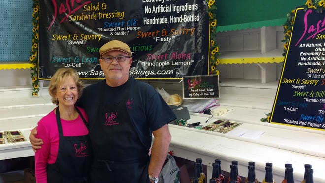 Kathy and Ken Taft started Sasha’s Salad and Sandwich Dressing, based in Mukwonago, in 2006.