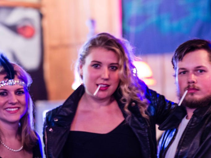 Brooke Prouty, 24, Stephanie Wharton, 27, and Thomas