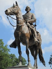 Statue of Confederate Gen. Nathan Bedford Forrest