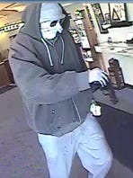 This man robbed the Alliance Bank in Monon about 10:45 a.m. Tuesday. Anyone with information about this man's identity is asked to call Indiana State Police.