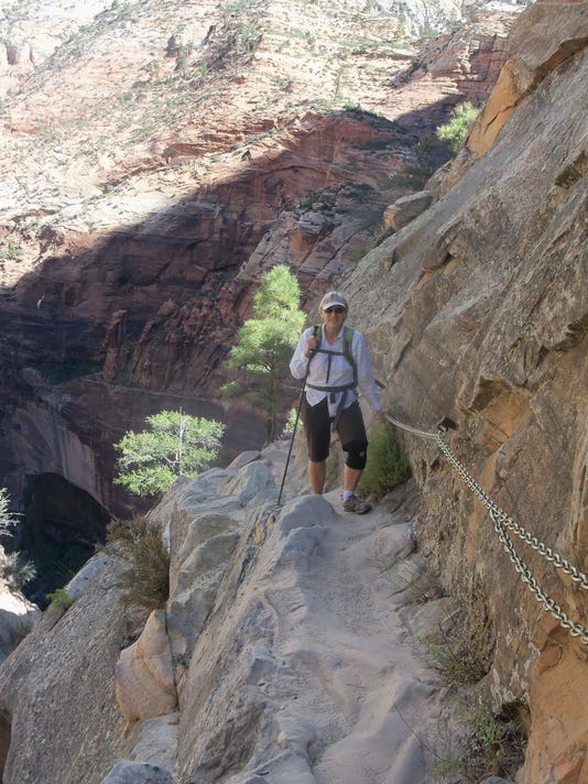 Zion National Park closes Hidden Canyon Trail due to rockfalls