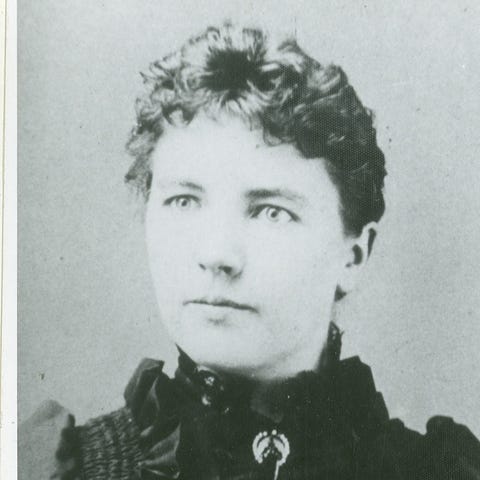 Laura Ingalls Wilder at age 27.